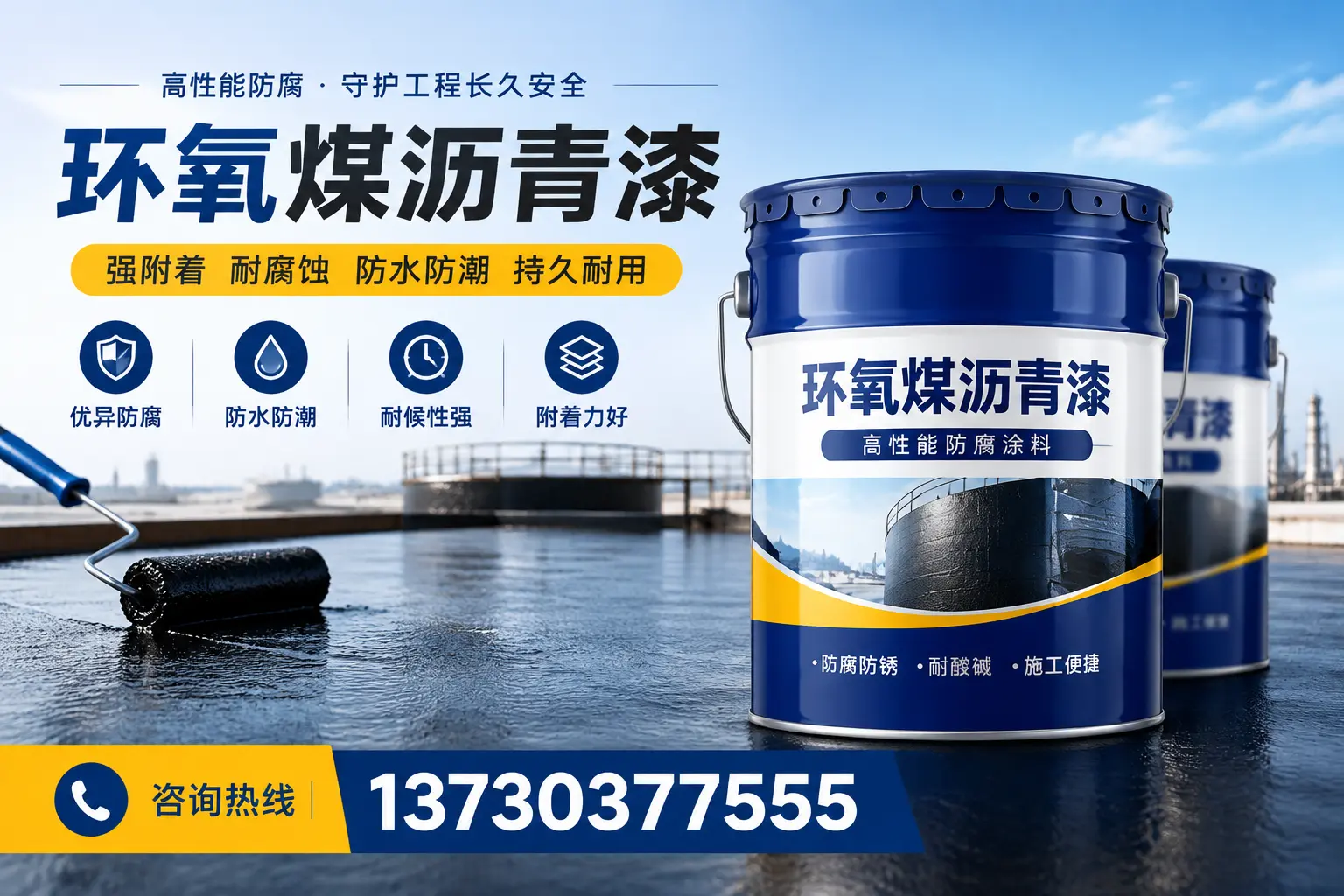 如何判断环氧煤沥青漆的质量?丽江消费者指南